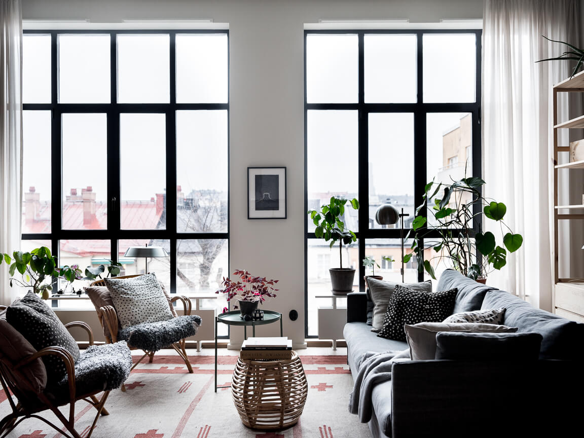 TheNordroom AScandinavianApartmentWithFloorToCeilingWindows A Scandinavian Apartment With Floor To Ceiling Windows