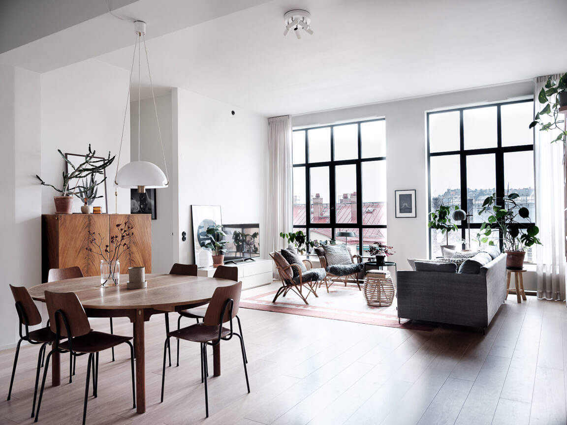 A Scandinavian Apartment With Floor To Ceiling Windows 2 TheNordroom AScandinavianApartmentWithFloorToCeilingWindows1 A Scandinavian Apartment With Floor To Ceiling Windows