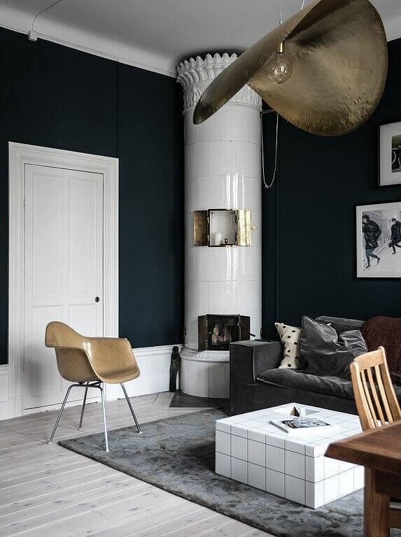 A Small Blue & Pink Scandinavian Apartment 2 blue and pink scandinavian apartment nordroom2 A Small Blue & Pink Scandinavian Apartment