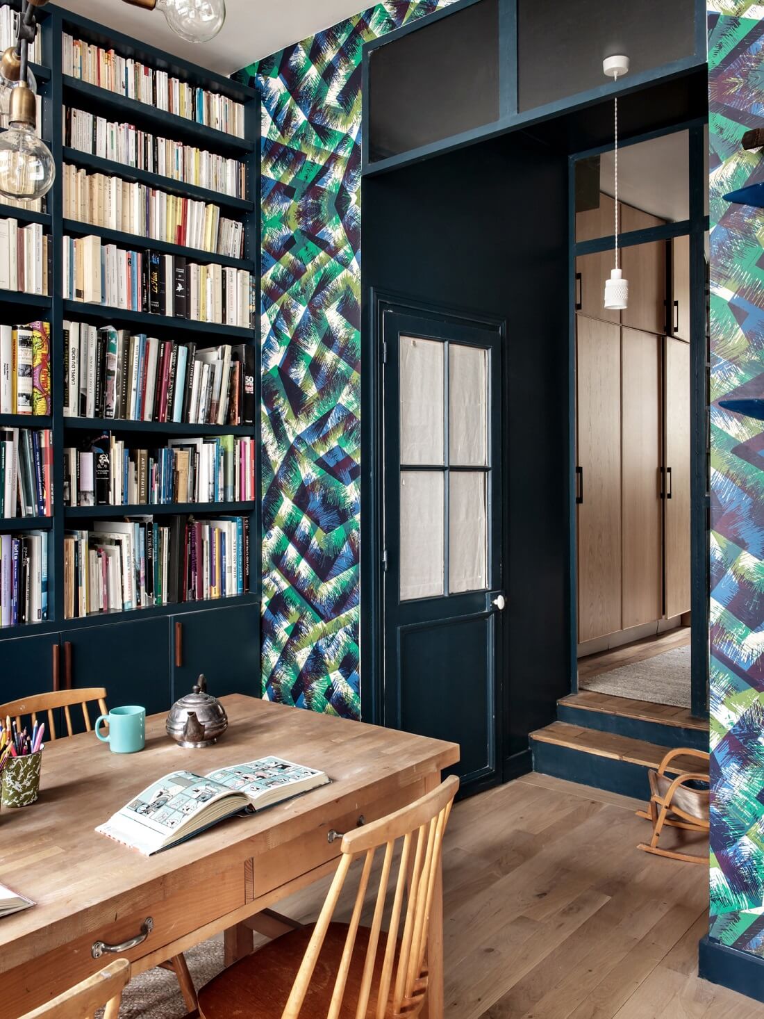 Original Details and Industrial Touches in a Family Home in Paris 9 industrial original details family home paris nordroom8 Original Details and Industrial Touches in a Family Home in Paris