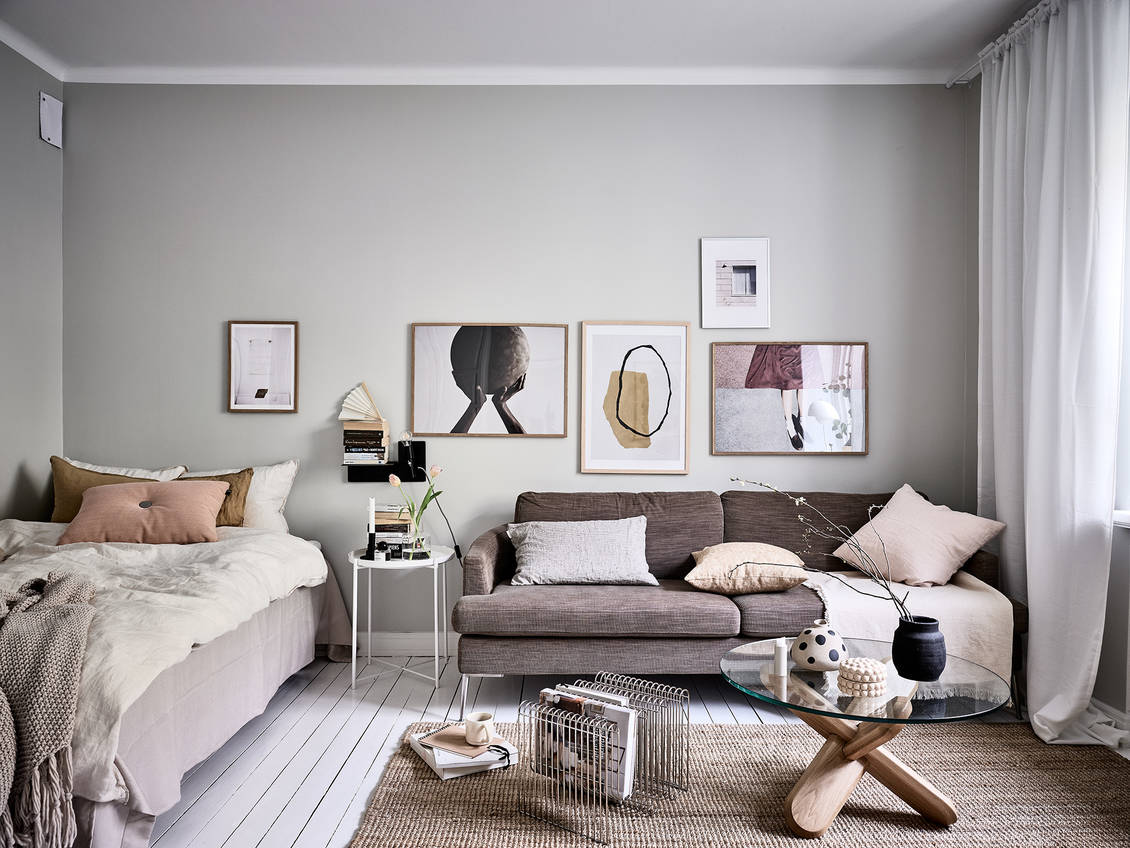 A Stylish Scandinavian Studio Apartment 1 scandinavian studio apartment nordroom A Stylish Scandinavian Studio Apartment