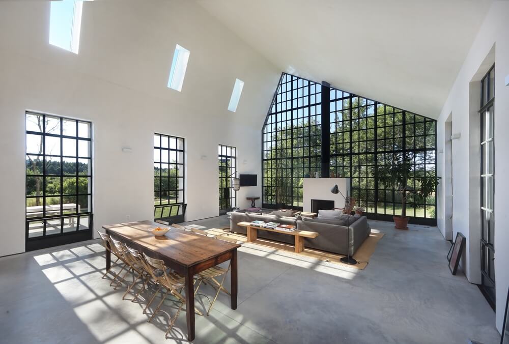An Elegant Architectural Open Plan Home With Impressive Windows 1 elegant architectural open plan house nordroom An Elegant Architectural Open Plan Home With Impressive Windows