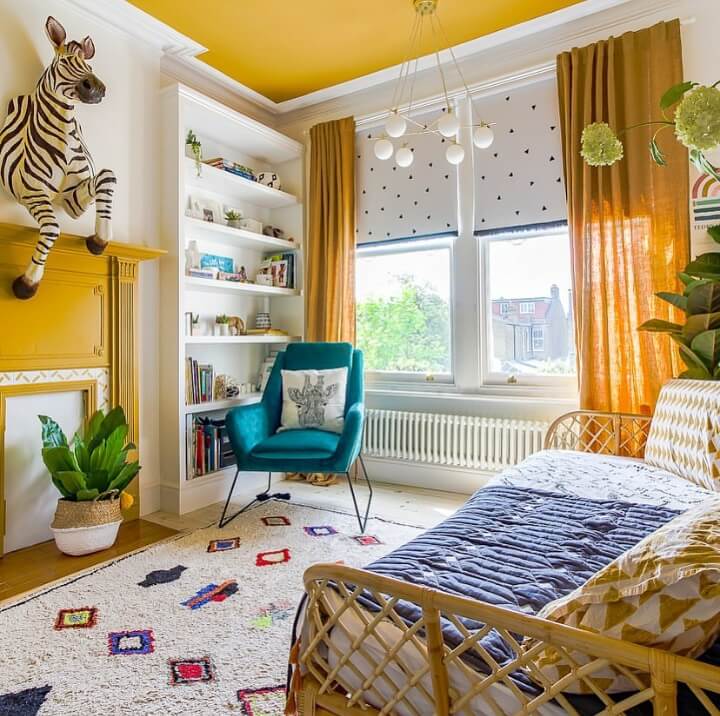A Colorful And Vibrant Family Home in London 11 colorful family home london nordroom11 A Colorful And Vibrant Family Home in London
