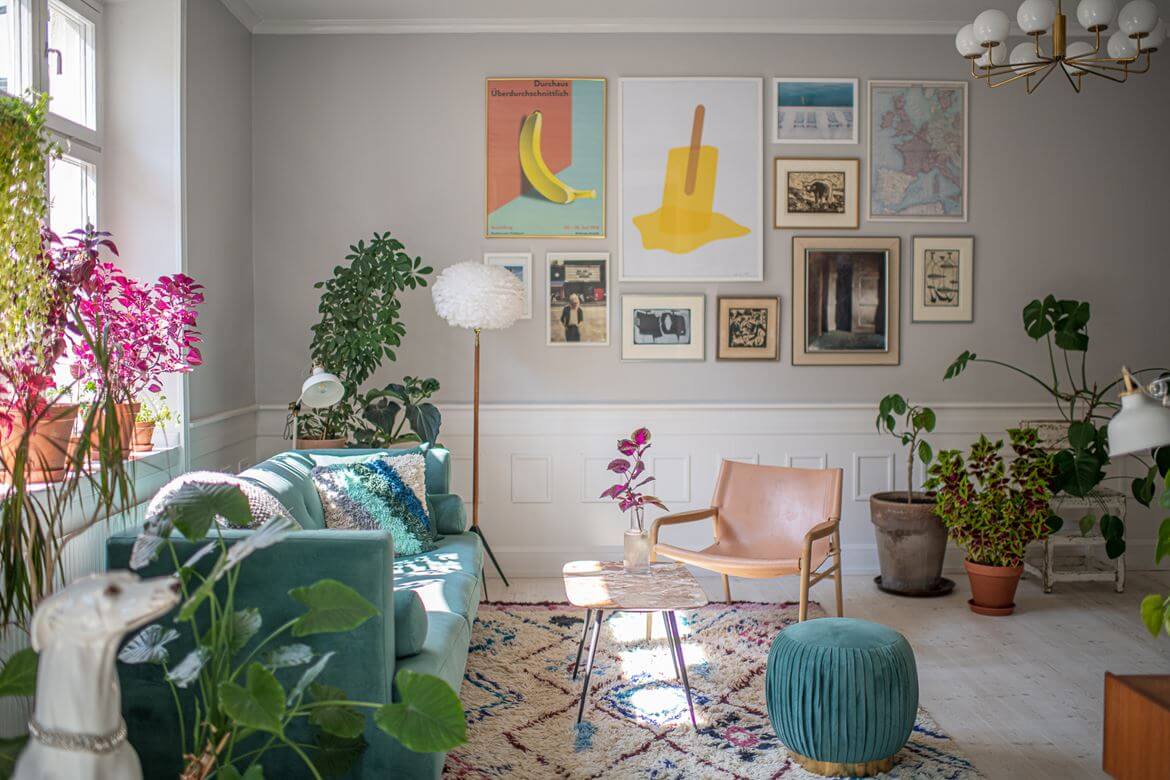 Colorful Touches and Plants in a Scandinavian Apartment 1 TheNordroom ColorfulTouchesinaScandinavianApartment 2 Colorful Touches and Plants in a Scandinavian Apartment