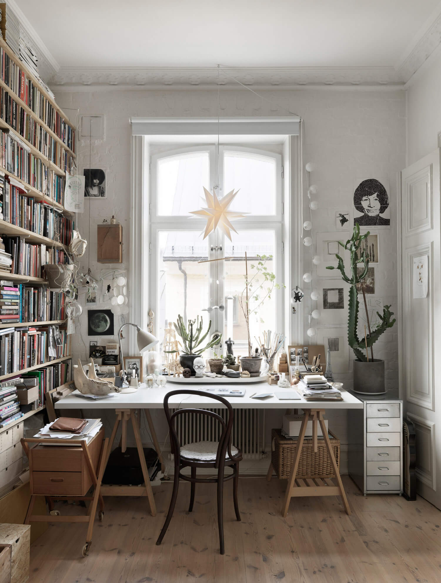 Soft Neutral Tones in Nina Persson's Malmö Home 4 nina persson malmo home nordroom3 Soft Neutral Tones in Nina Persson's Malmö Home