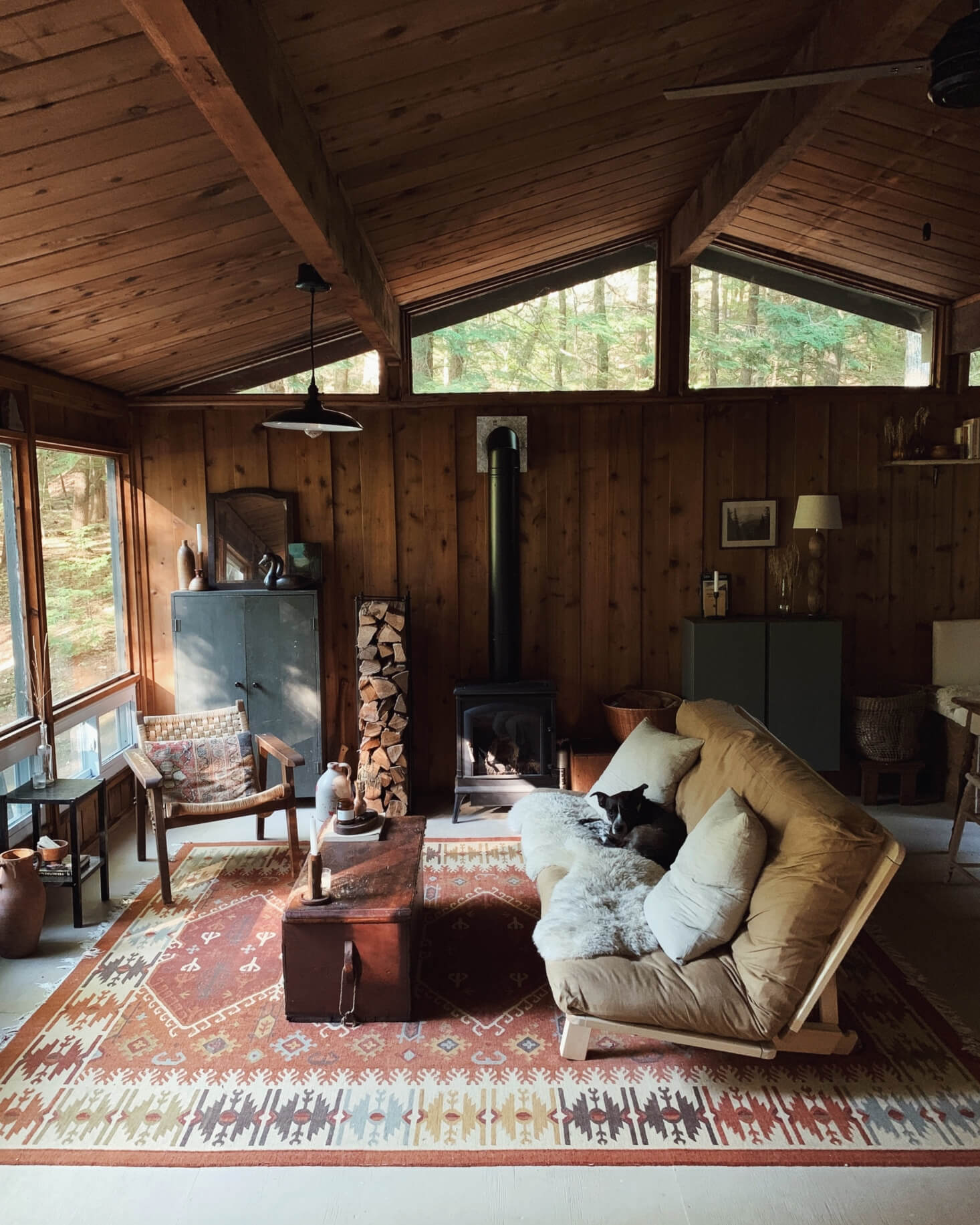 A Cabin in the Woods by Forestbound Founder Alice Saunders 1 cabin in the woods forestbound nordroom A Cabin in the Woods by Forestbound Founder Alice Saunders