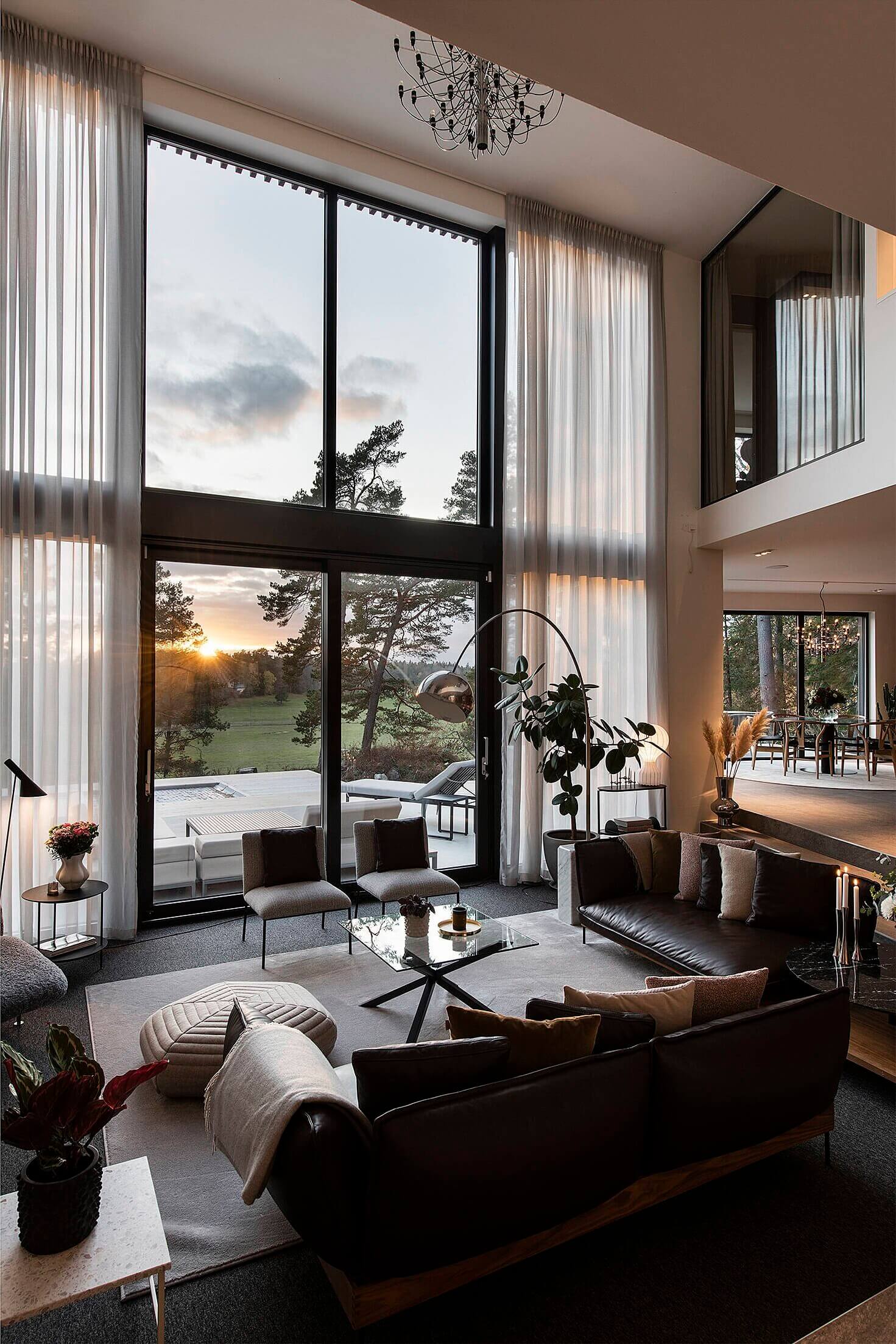 A Luxurious Open Plan Architectural Villa in Sweden 4 luxurious open plan villa sweden scandinavian design nordroom4 A Luxurious Open Plan Architectural Villa in Sweden