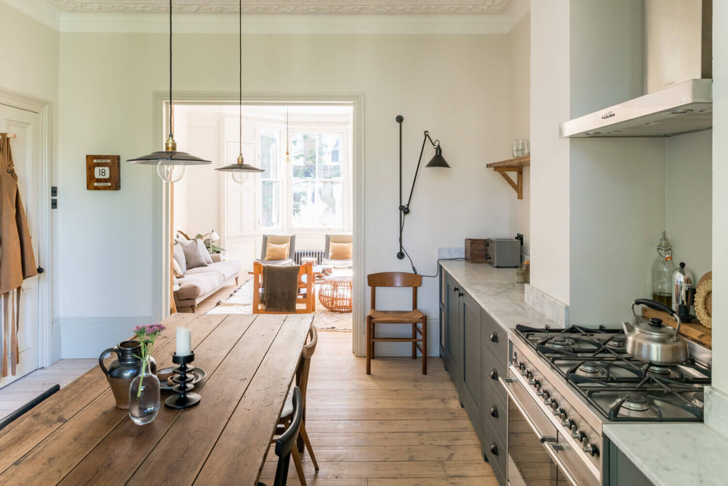 A Victorian Terrace House With A Refined Contemporary Aesthetic 1 victorian terrace house london nordoom A Victorian Terrace House With A Refined Contemporary Aesthetic