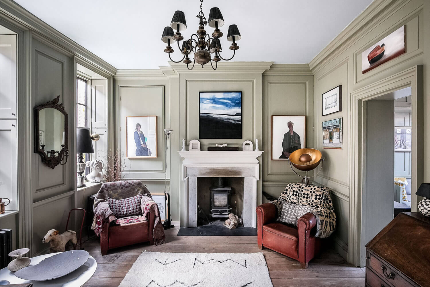 A Beautiful Restored Georgian Townhouse in London 2 restored georgian townhouse london nordroom1 A Beautiful Restored Georgian Townhouse in London