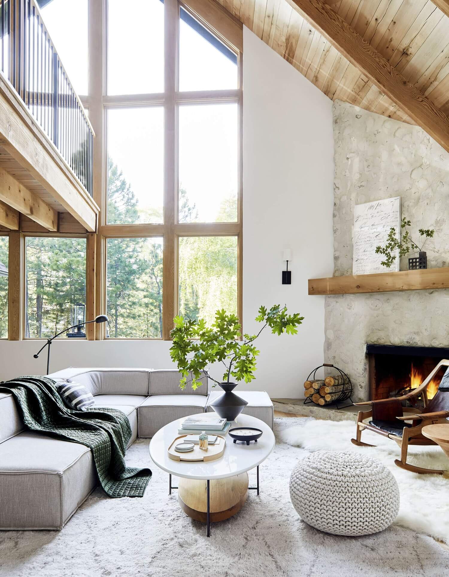 The Mountain House Designed by Emily Henderson + Get The Look 1 the mountain house emily henderson nordroom The Mountain House Designed by Emily Henderson + Get The Look