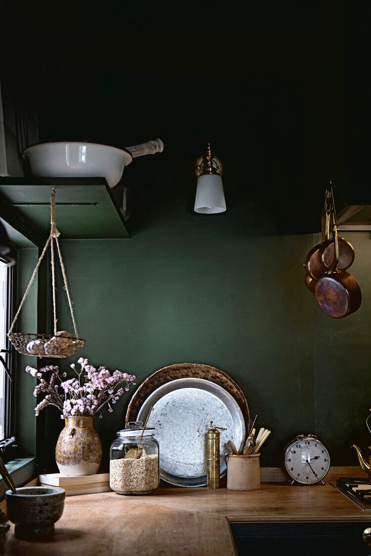 The Green Victorian-Inspired Kitchen of Lady and Pups Founder Mandy Lee 4 green victorian inspired kitchen nordroom3 The Green Victorian-Inspired Kitchen of Lady and Pups Founder Mandy Lee