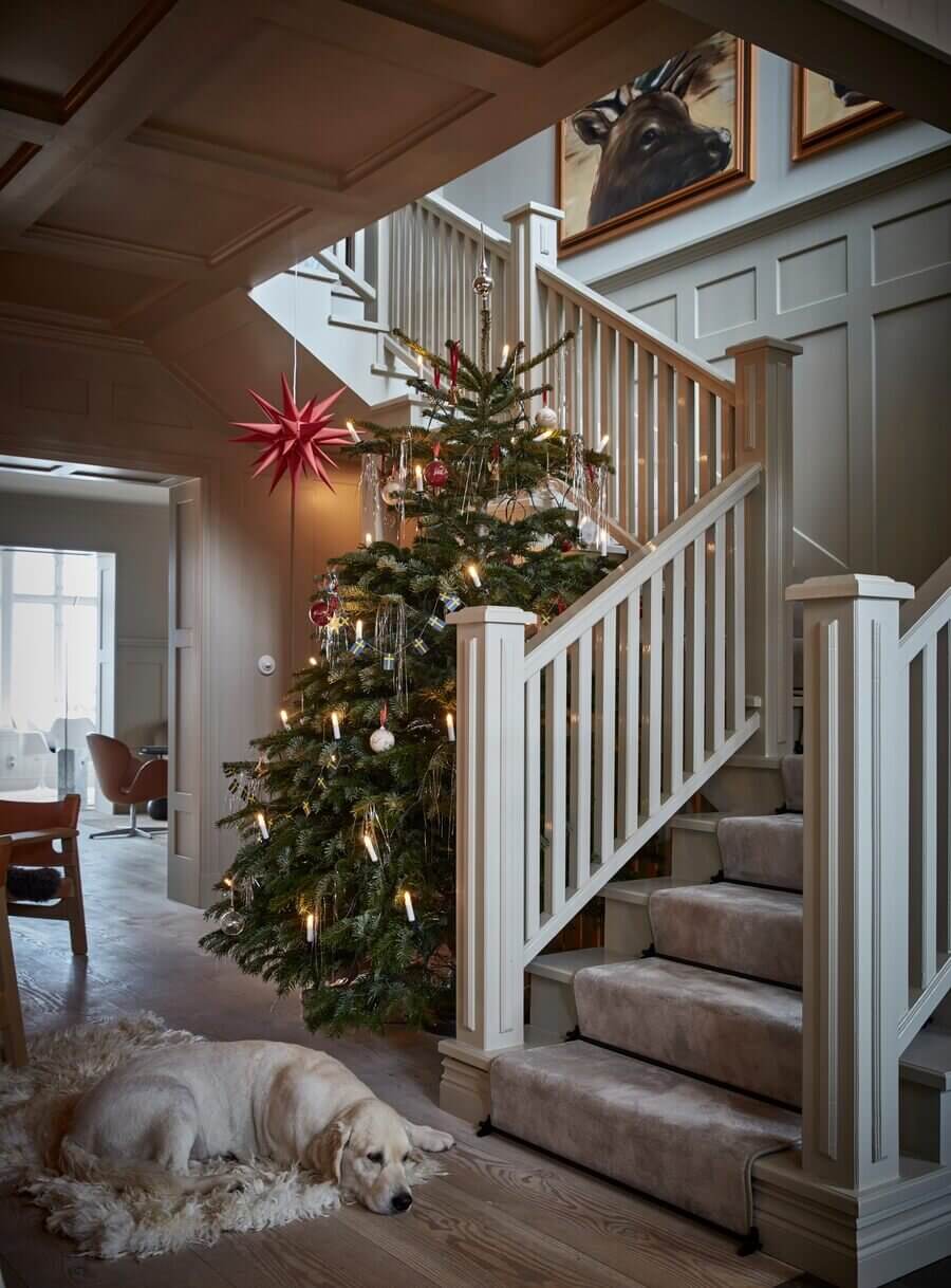 A Stylish Scandinavian Christmas Home 1 scandinavian christmas home nordroom A Stylish Scandinavian Christmas Home
