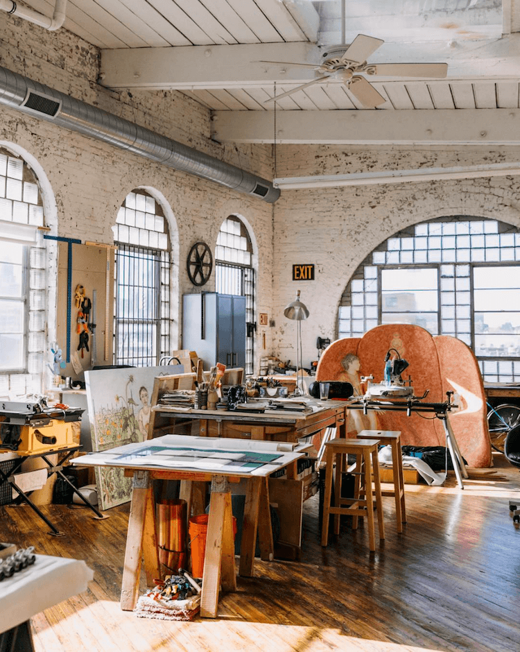 Design Love: Artist Lofts and Home Ateliers 14 artist lofts home ateliers nordroom9 Design Love: Artist Lofts and Home Ateliers