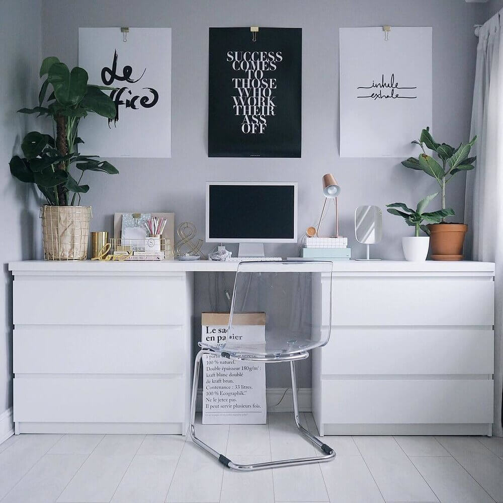 How To Design A Stylish Bedroom Home Office 39 small-home-office-ideas-nordroom12
