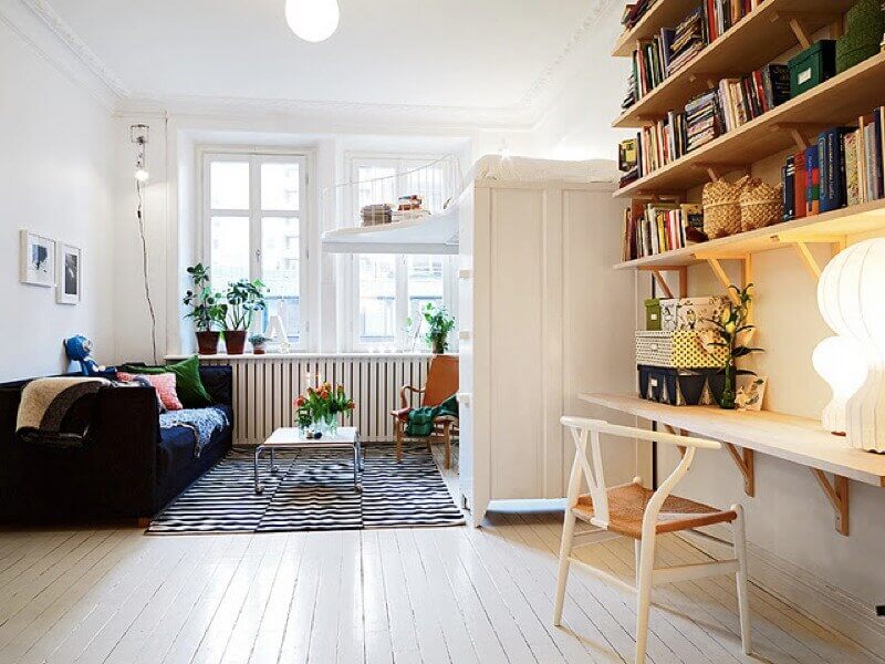 40+ Inspiring Small Home Office Ideas 18 small home office ideas nordroom17 40+ Inspiring Small Home Office Ideas
