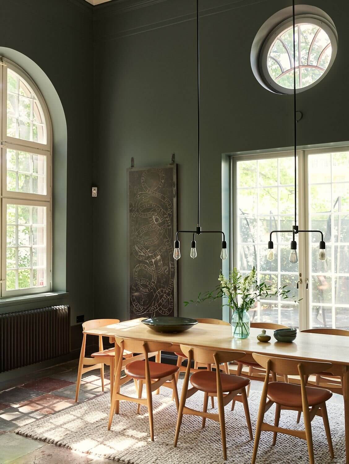 A Modern Green Home in an Early 20th-Century Chapel 5 chapel conversion sweden nordroom4 A Modern Green Home in an Early 20th-Century Chapel