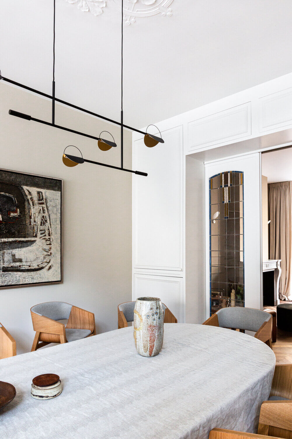 Timeless Elegance and Dusty Color Tones in a Dutch Townhouse 11 elegance dusty colors townhouse netherlands avenue design studio nordroom10 Timeless Elegance and Dusty Color Tones in a Dutch Townhouse