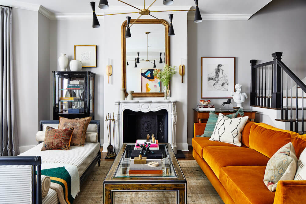 An Eclectic Washington Townhouse with Colorful Touches 1 AnEclecticTownhousewithColorTouches TheNordroom An Eclectic Washington Townhouse with Colorful Touches