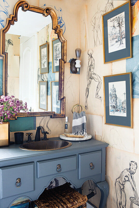 Louisa Pierce's Vintage Eclectic Nashville Home 34 louisa pierce vintage eclectic nashville home for sale nordroom35 Louisa Pierce's Vintage Eclectic Nashville Home