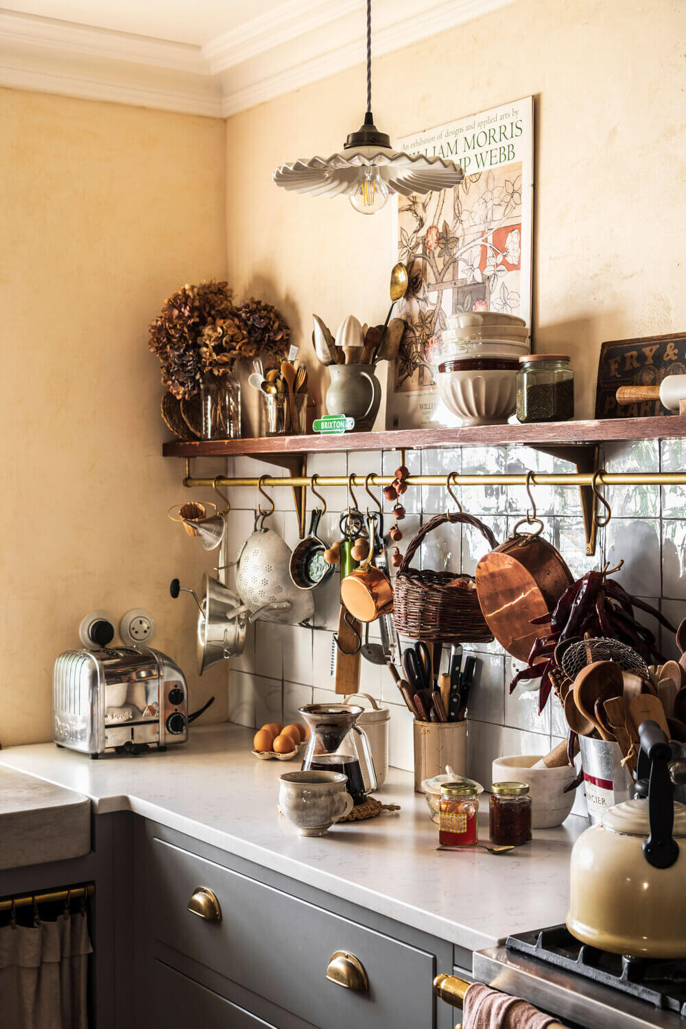 A Cozy Cluttered French-Style Kitchen by deVOL 5 french style devol kitchen nordroom4 A Cozy Cluttered French-Style Kitchen by deVOL