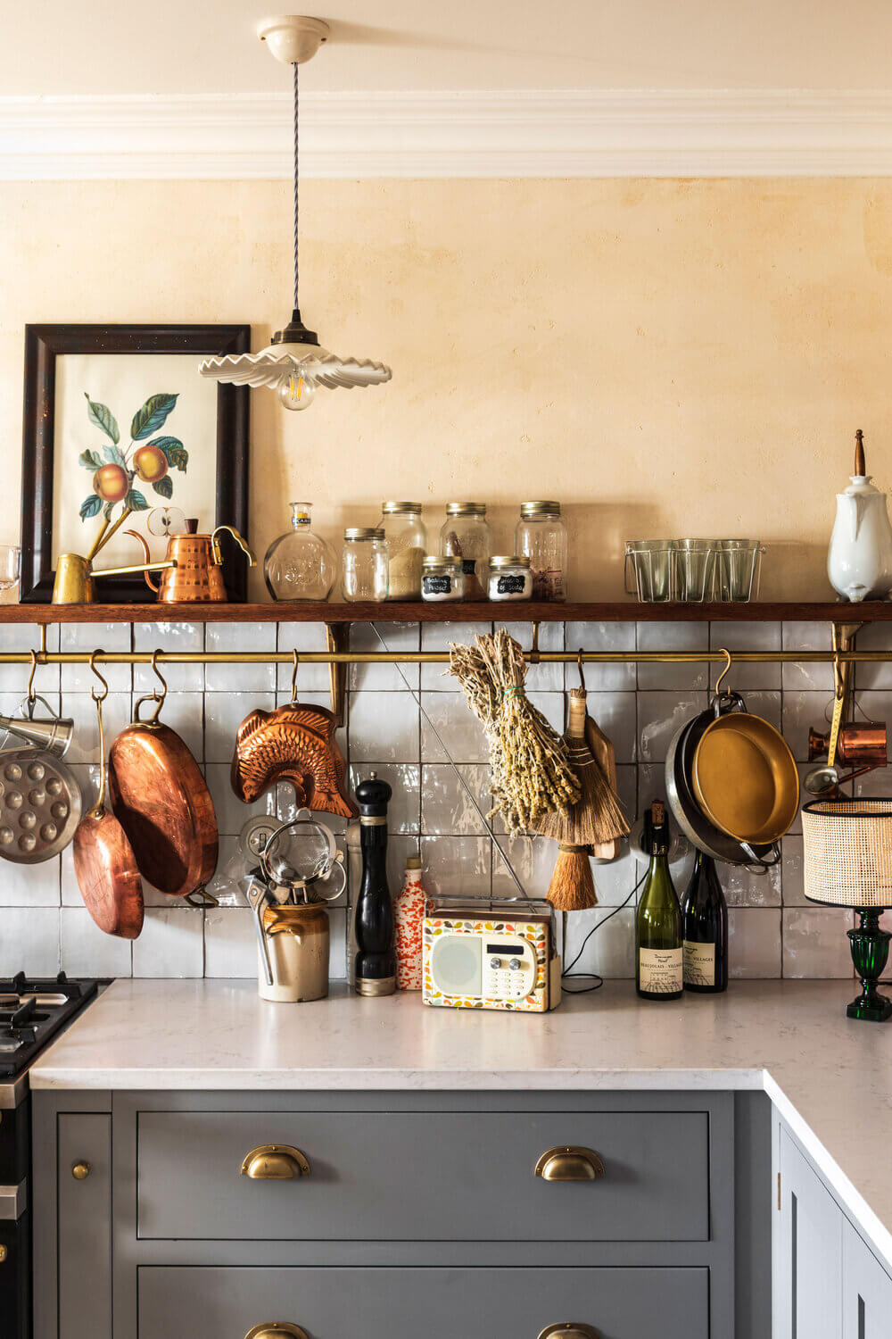 A Cozy Cluttered French-Style Kitchen by deVOL 6 french style devol kitchen nordroom5 A Cozy Cluttered French-Style Kitchen by deVOL