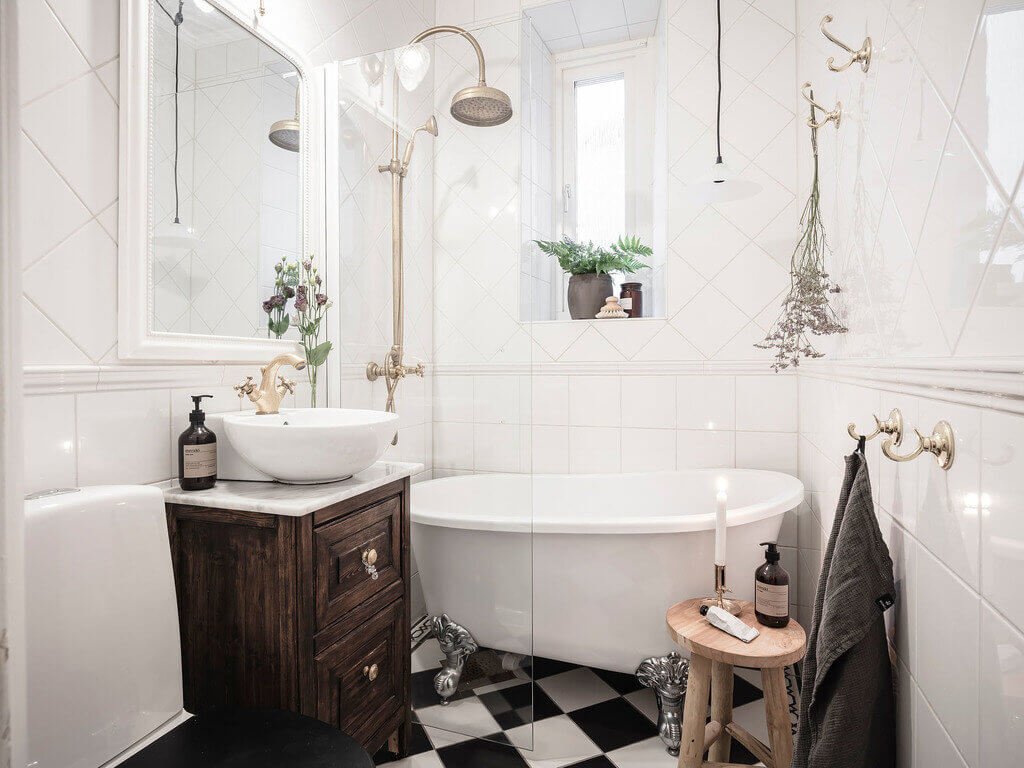 A Charming One-Bedroom Apartment in Sweden 21 charming one bedroom apartment sweden nordroom20 A Charming One-Bedroom Apartment in Sweden