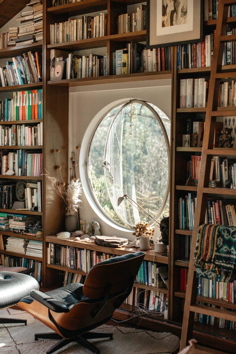 Best of 2021: Living Rooms 3 home-library-ideas-bookshelves-reading-nook-nordroom