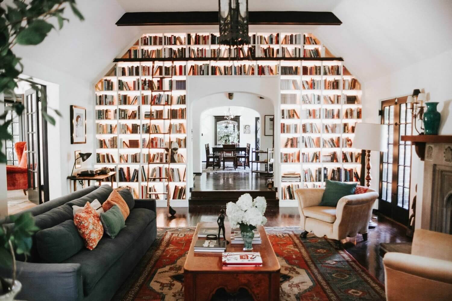 36 Home Library Ideas That Are A Book-Lover's Dream 30 home library ideas bookshelves reading nook nordroom4 36 Home Library Ideas That Are A Book-Lover's Dream