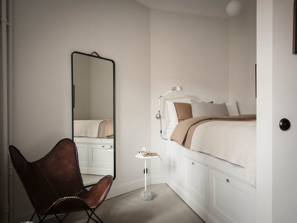 A Tiny Scandinavian Studio Apartment Revisited 7 tiny scandinavian studio apartment nordroom6 A Tiny Scandinavian Studio Apartment Revisited
