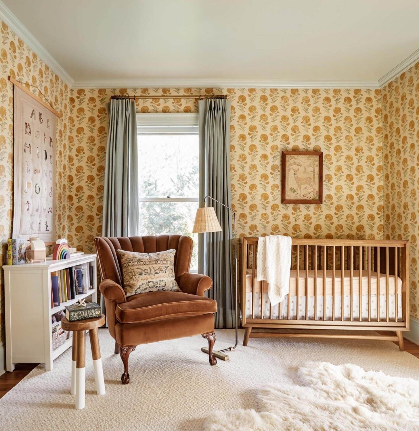 Best of 2021: Kids Rooms 2 baby-room-wallpaper-character-filled-colonial-revival-nordroom