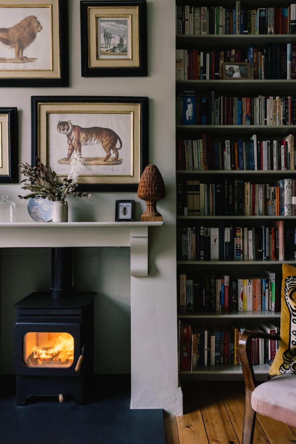 36 Home Library Ideas That Are A Book-Lover's Dream 23 APeacefulLondonHomeFilledWithHistory TheNordroom3 1 36 Home Library Ideas That Are A Book-Lover's Dream