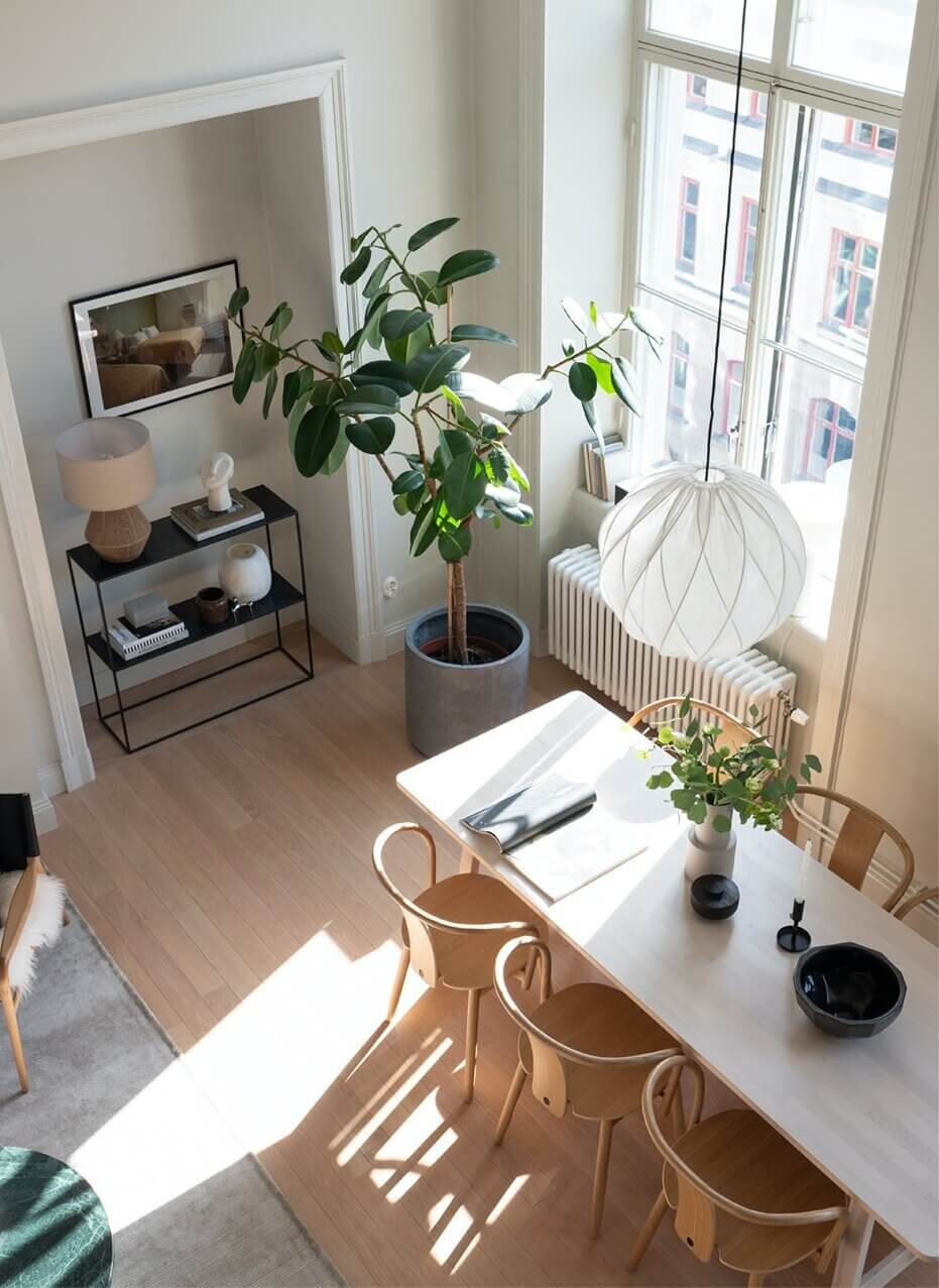 A Scandinavian Loft Apartment with Dark Green Kitchen 6 AScandinavianLoftApartmentwithDarkGreenKitchen TheNordroom 116 A Scandinavian Loft Apartment with Dark Green Kitchen