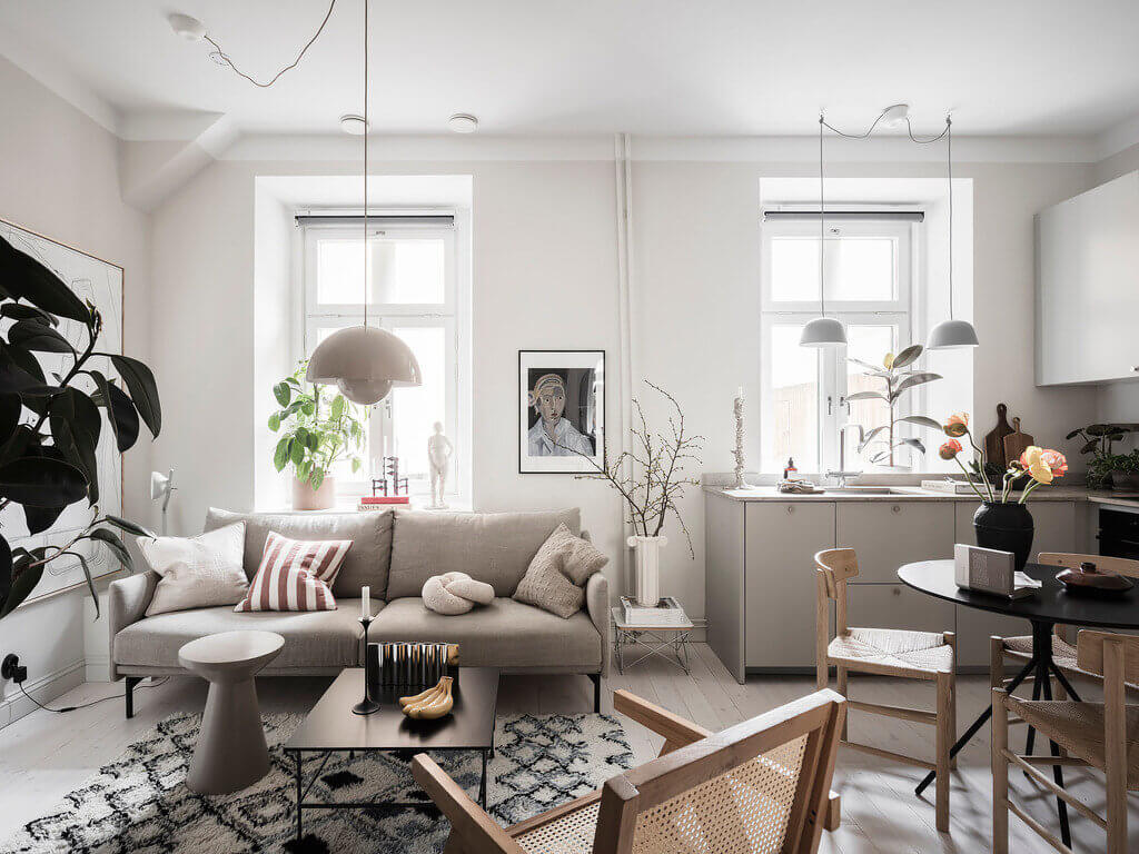 Best of 2021: Studio & Loft Apartments 8 tiny-studio-apartment-bed-nook-nordroom