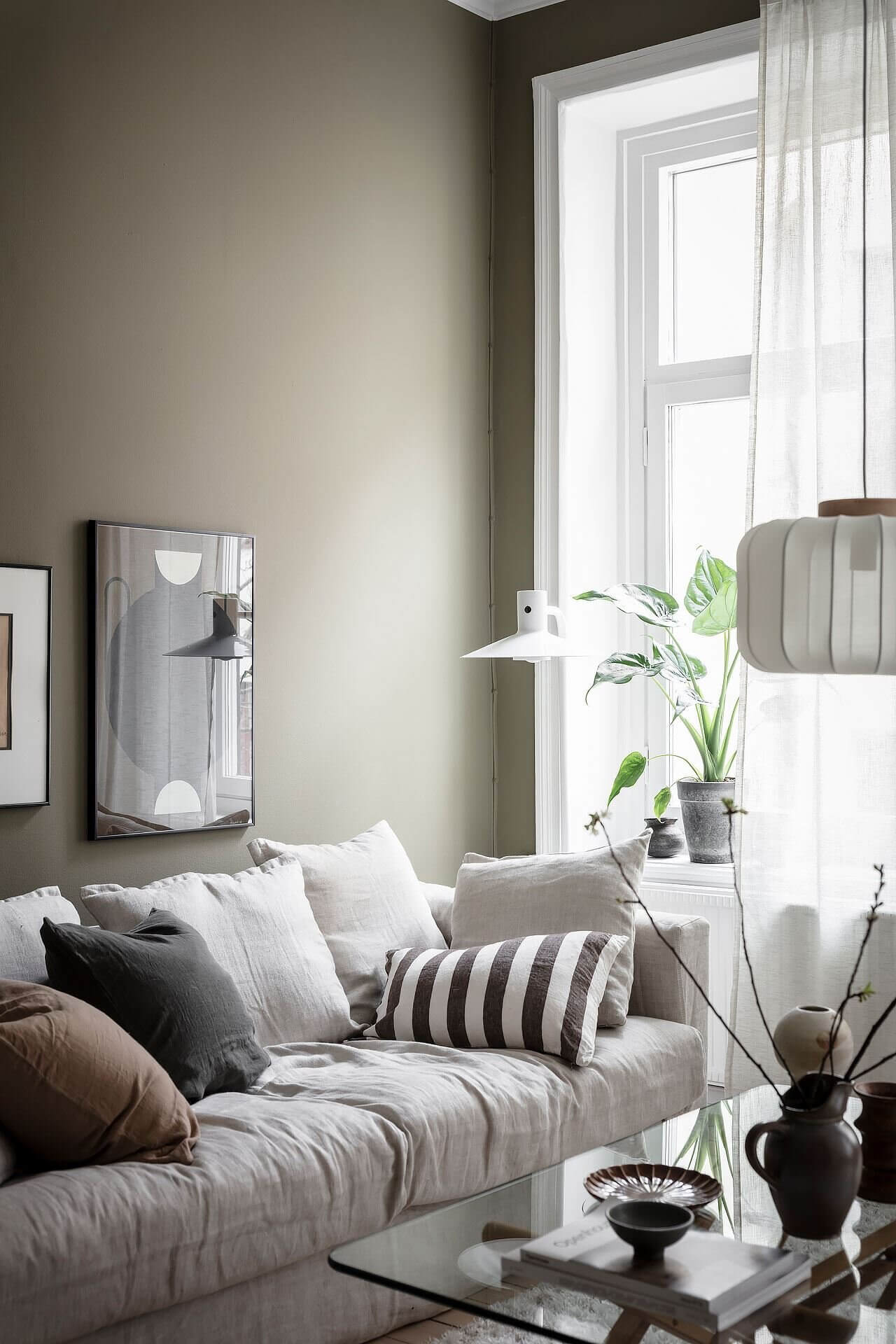 A Scandinavian Apartment With Olive Green Walls 5 AScandinavianApartmentWithOliveGreenWalls TheNordroom5 A Scandinavian Apartment With Olive Green Walls