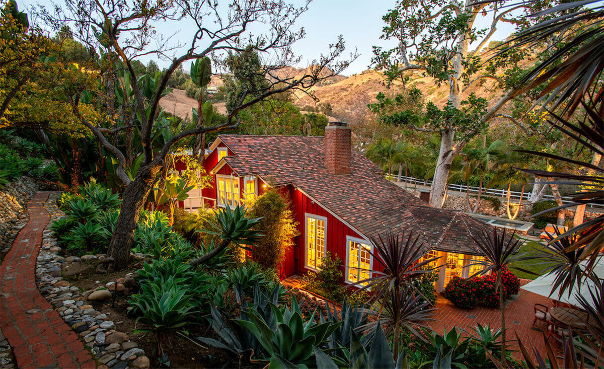 A Fairytale Red Barn Conversion in Malibu 1 bill simmons red barn conversion malibu A Fairytale Red Barn Conversion in Malibu