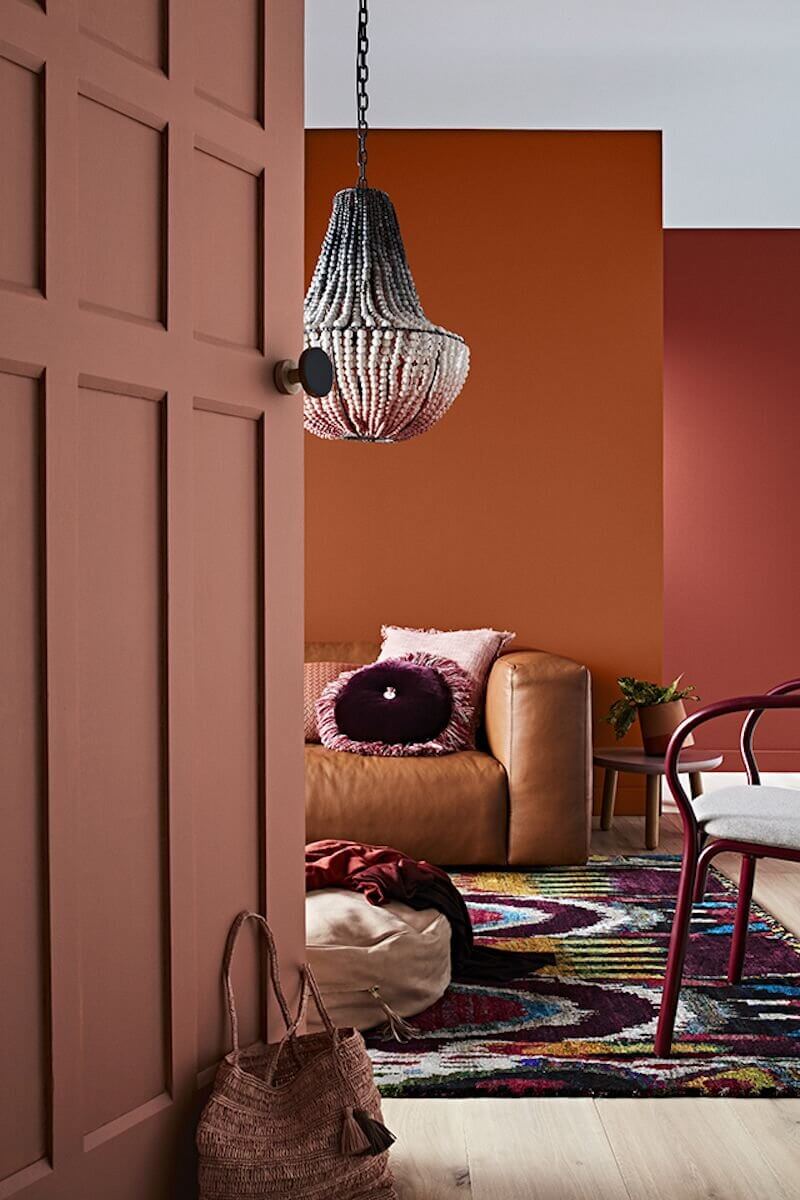 Interiors Decorated with Warm Colors 22 warm-home-color-inspiration-nordroom