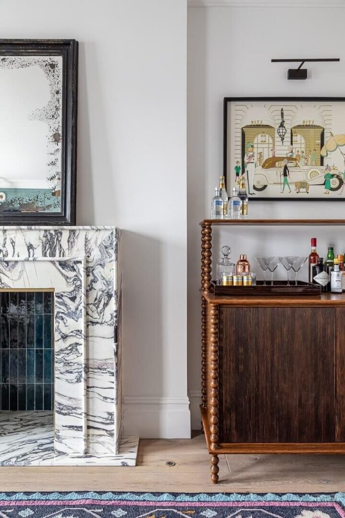 A Blend Of British and Californian Style In A London Townhouse 6 british-californian-style-notting-hill-townhouse-nordroom