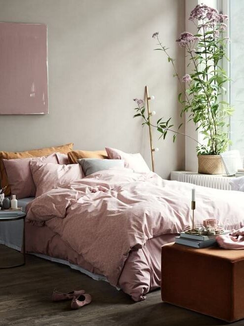 How To Style A Pink Bedroom (For Adults) 47 pink-bedding-nordroom