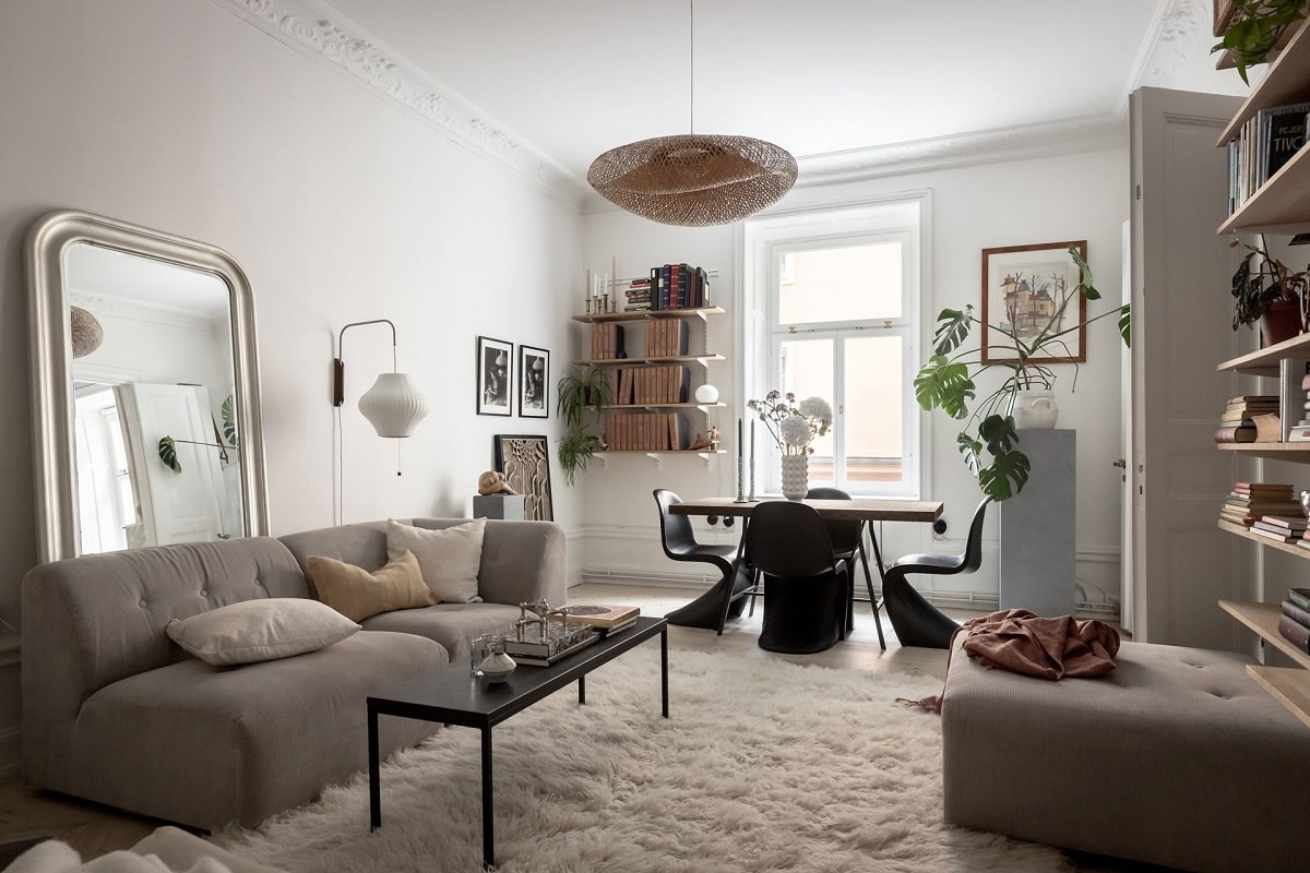 A Bright and Natural Scandinavian Apartment 1 bright-natural-scandinavian-apartment-period-details-nordroom