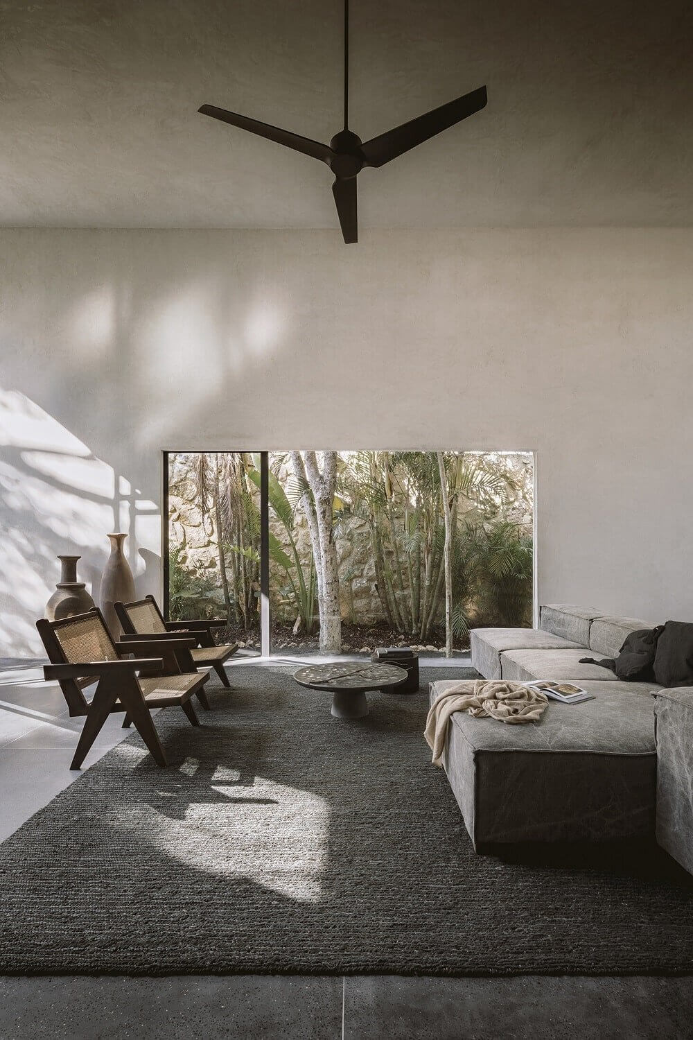 A Modern Architectural Villa in Tulum 3 modern architectural villa indoor outdoor living tulum nordroom 2 A Modern Architectural Villa in Tulum