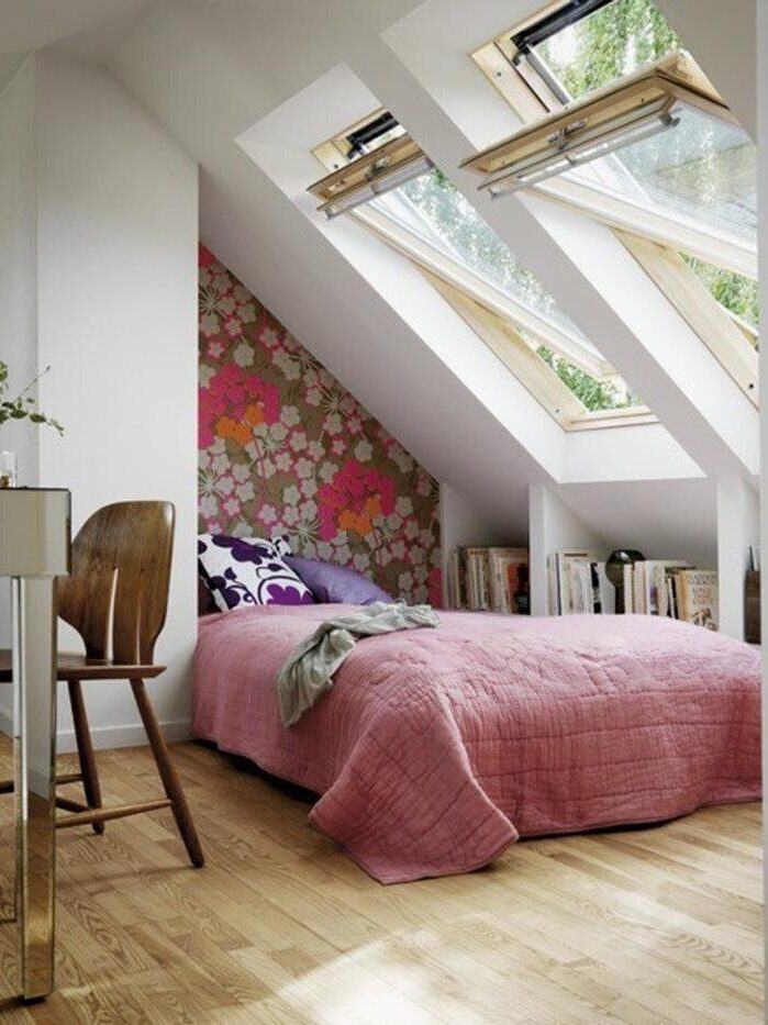 How To Style A Pink Bedroom (For Adults) 48 pink-attic-bedroom-nordroom
