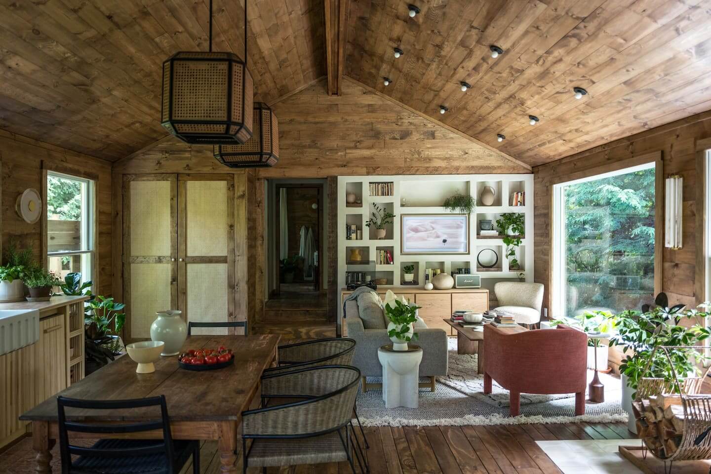 The Cabin by The Hunter Houses 1 the-cabin-living-room-hunter-houses-nordroom