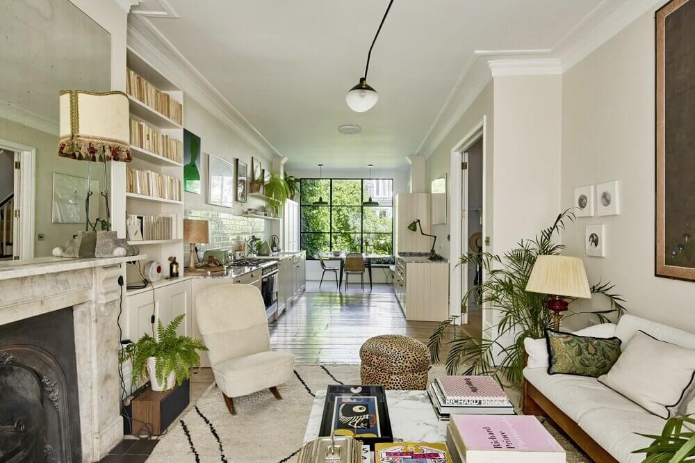 Soothing Tones in a Victorian Brownstone in Jersey City 23 serene interiors victorian townhouse nordroom 1 Soothing Tones in a Victorian Brownstone in Jersey City