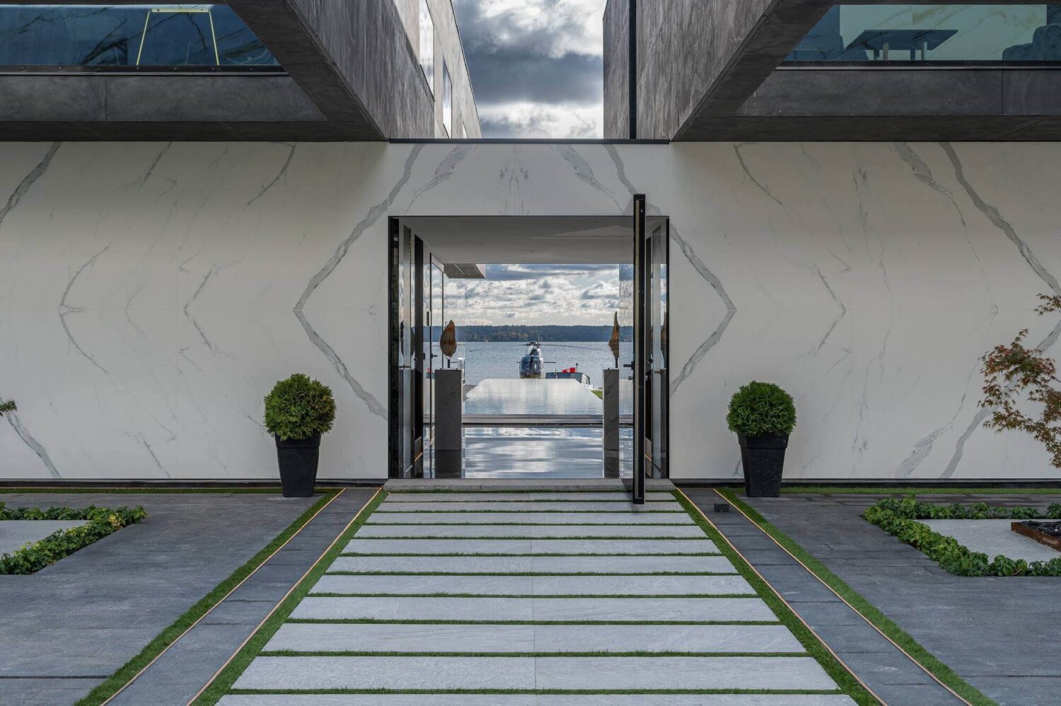 A Modern Architectural Villa in Sweden 29 entrance-modern-architectural-villa-stockholm-nordroom