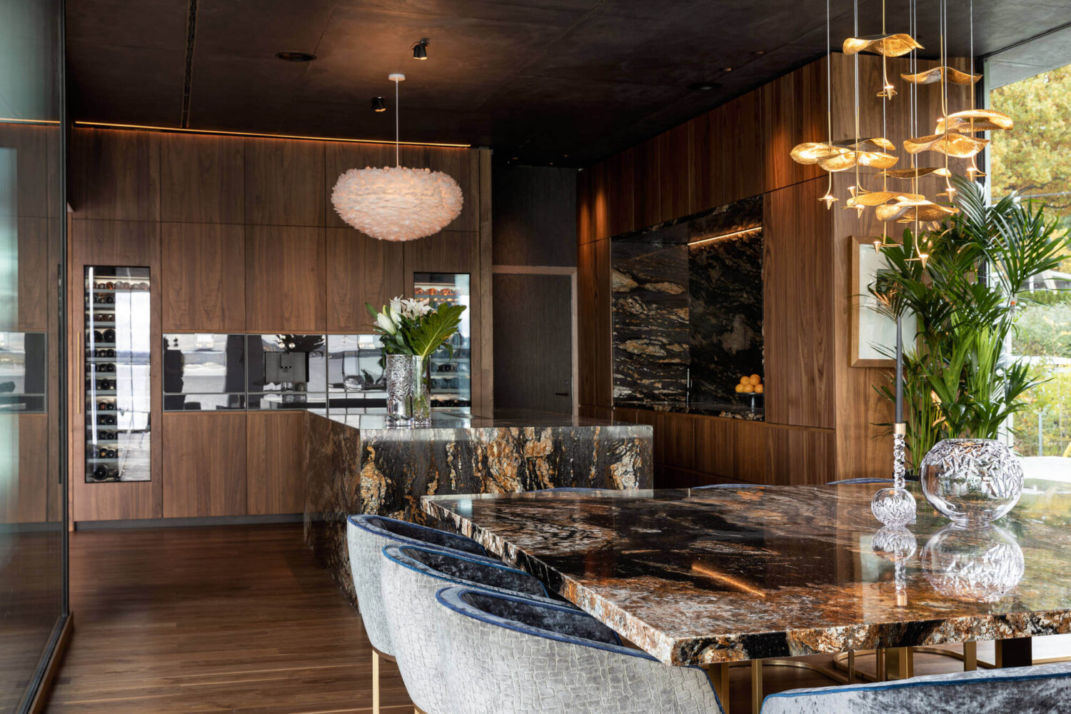 A Modern Architectural Villa in Sweden 9 kitchen-dining-room-modern-architectural-villa-stockholm-sweden-nordroom