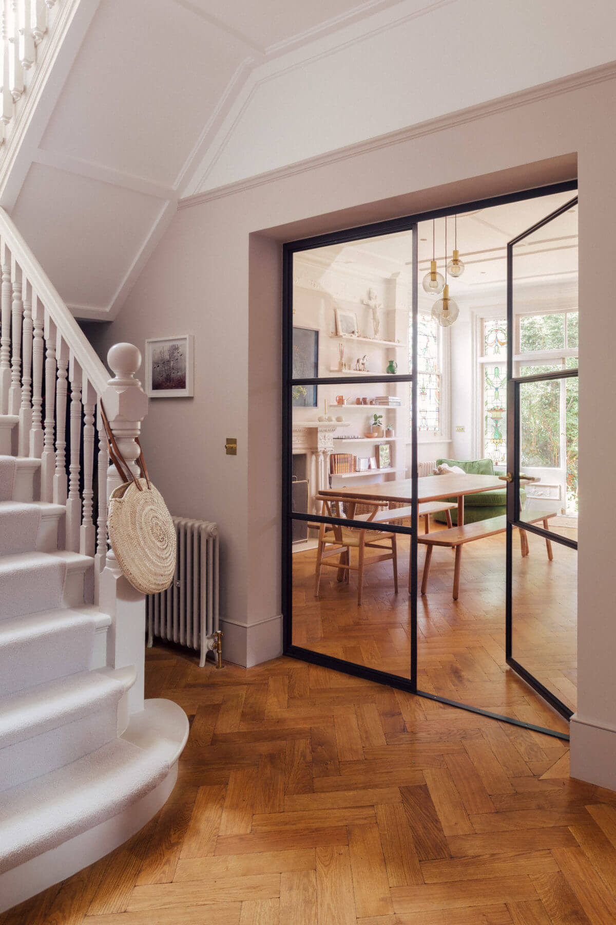 hallway-steel-framed-glass-doors-london-nordroom