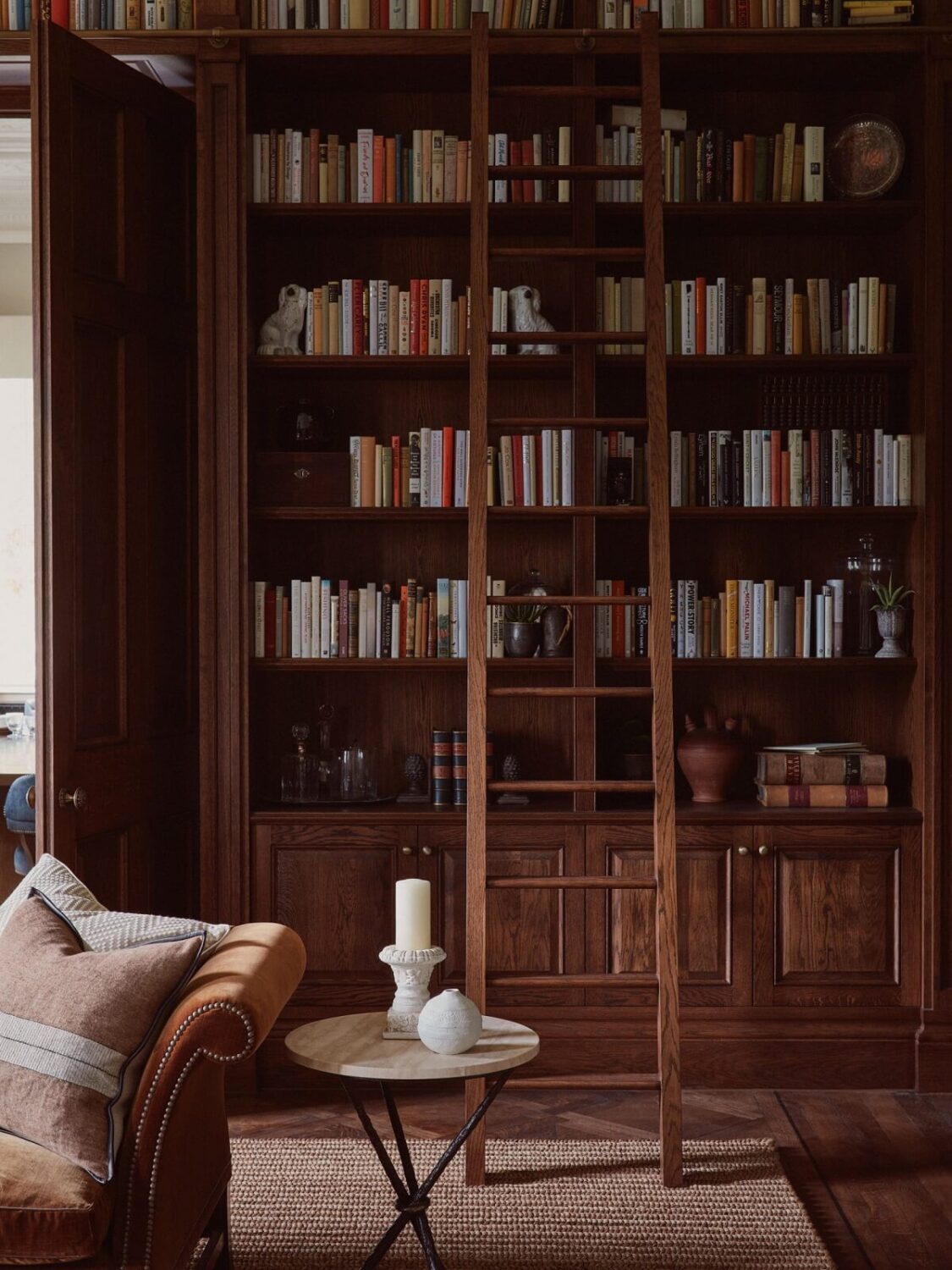 36 Home Library Ideas That Are A Book-Lover's Dream 10 library-room-historic-manor-house-nordroom