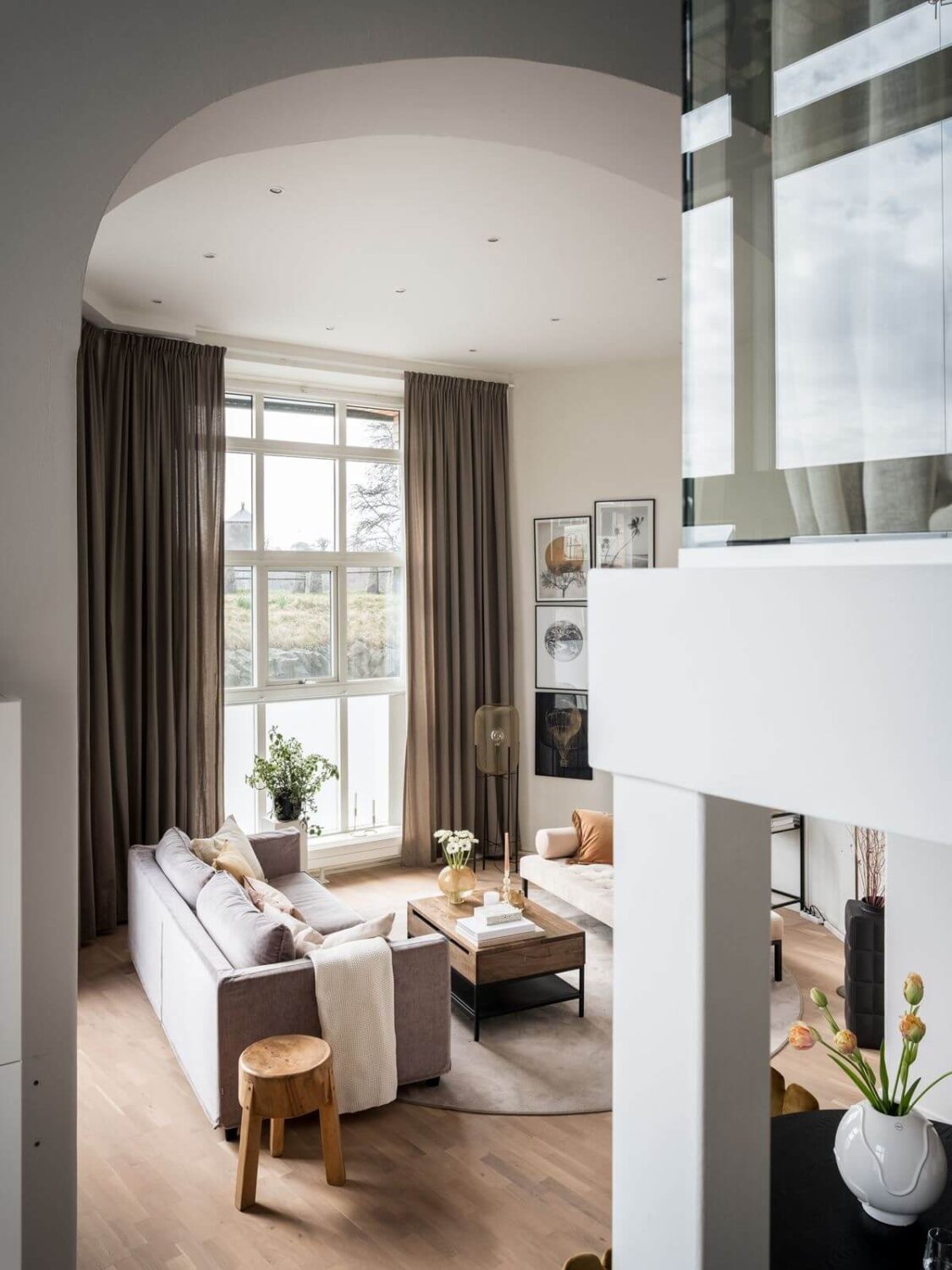 A Light Scandinavian Loft Apartment 1 high-ceilings-scandinavian-loft-apartment-nordroom
