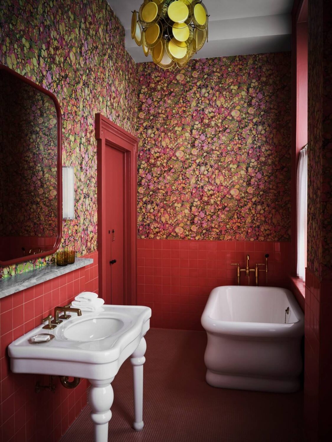Hotel Saint Vincent in New Orleans 10 hotel-saint-vincent_new-orleans_lambert-macguire-design-pink-bedroom-wallpaper-nordroom