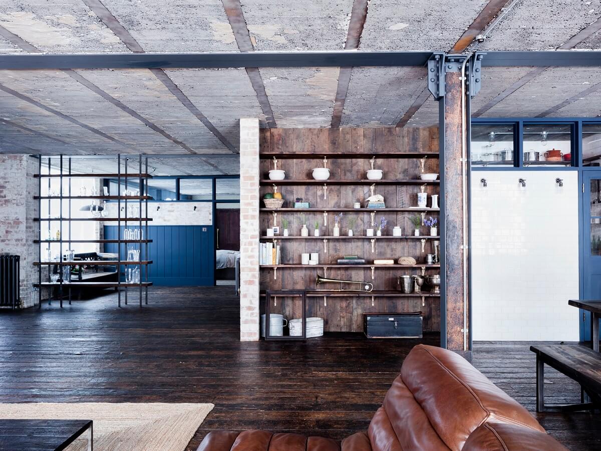 An Industrial Apartment by Mark Lewis Interior Design 1 loft-apartment-mark-lewis-interior-design-nordroom